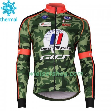 Wielershirt 2018 Armee De Terre N001 Winter Thermal Fleece